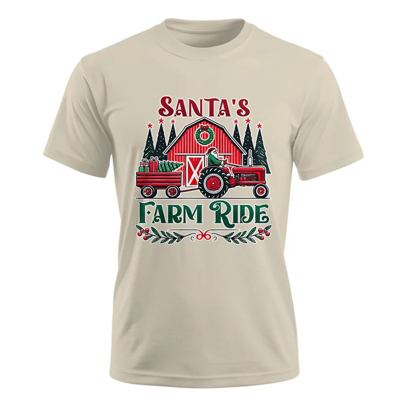 Image of Santa's Farm Ride 1 - Unisex Ultra Cotton Tee