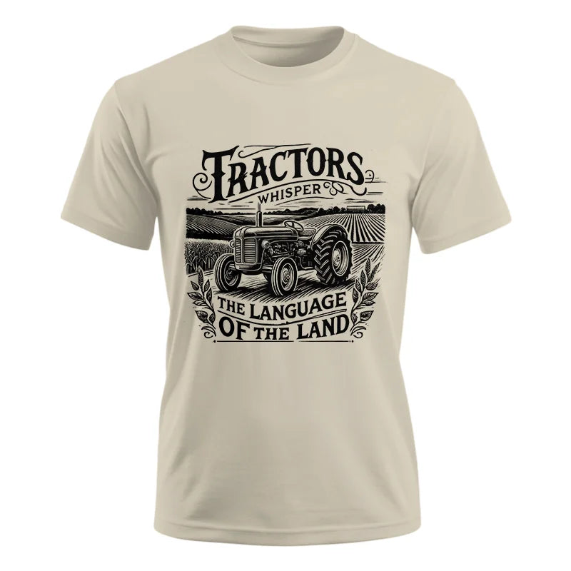 Image of Tractors Whisper The Language Of The Land 1 - Unisex Ultra Cotton Tee