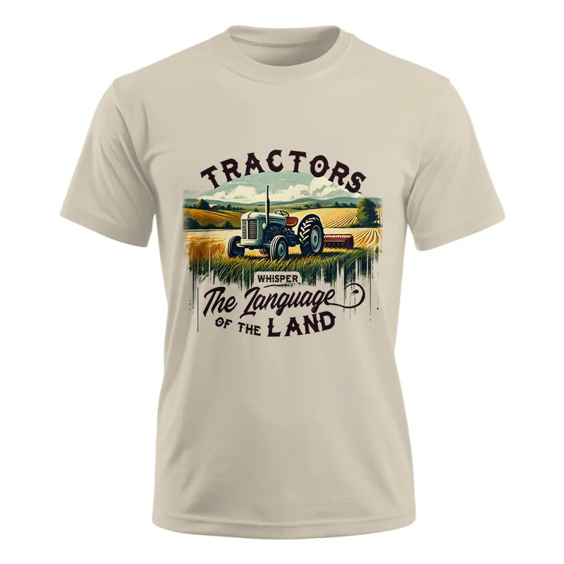 Image of Tractors Whisper The Language Of The Land 2 - Unisex Ultra Cotton Tee