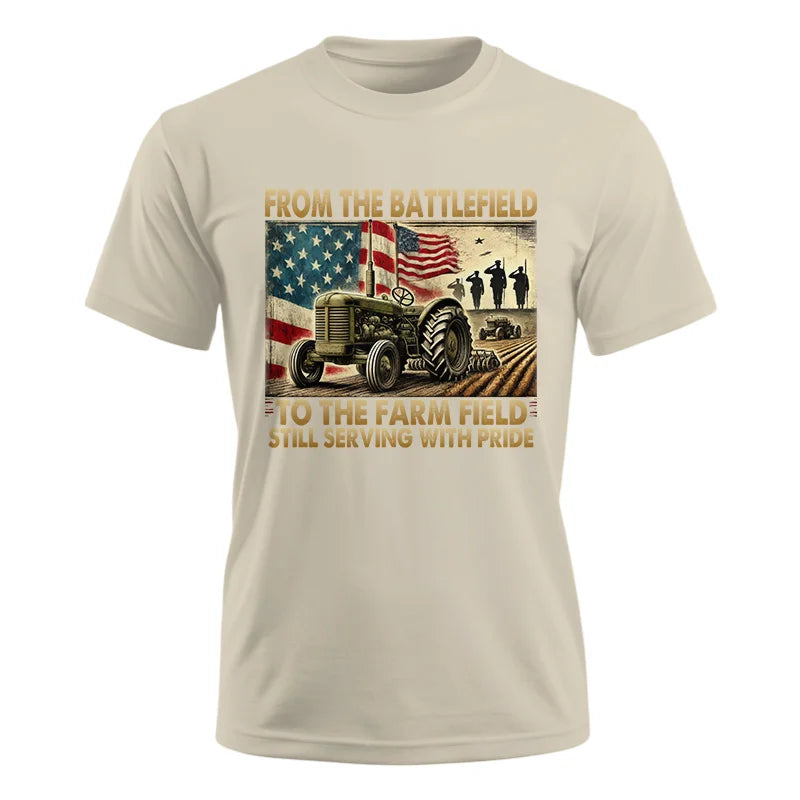 Image of Veteran Farmer From The Battlefield To The Farm Field 1 - Unisex Ultra Cotton Tee