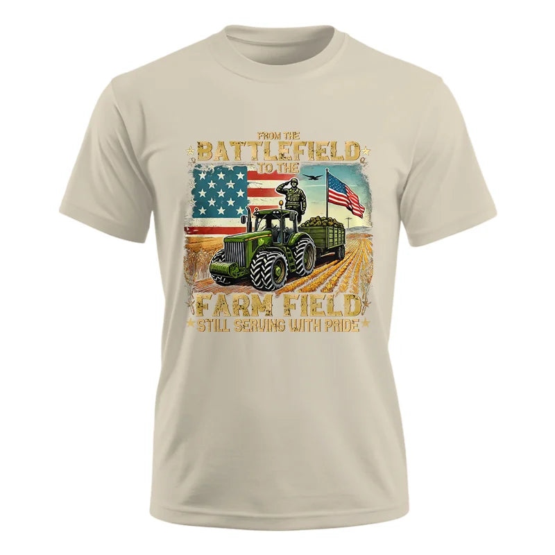 Veteran Farmer From The Battlefield To The Farm Field 2 - Unisex Ultra Cotton Tee