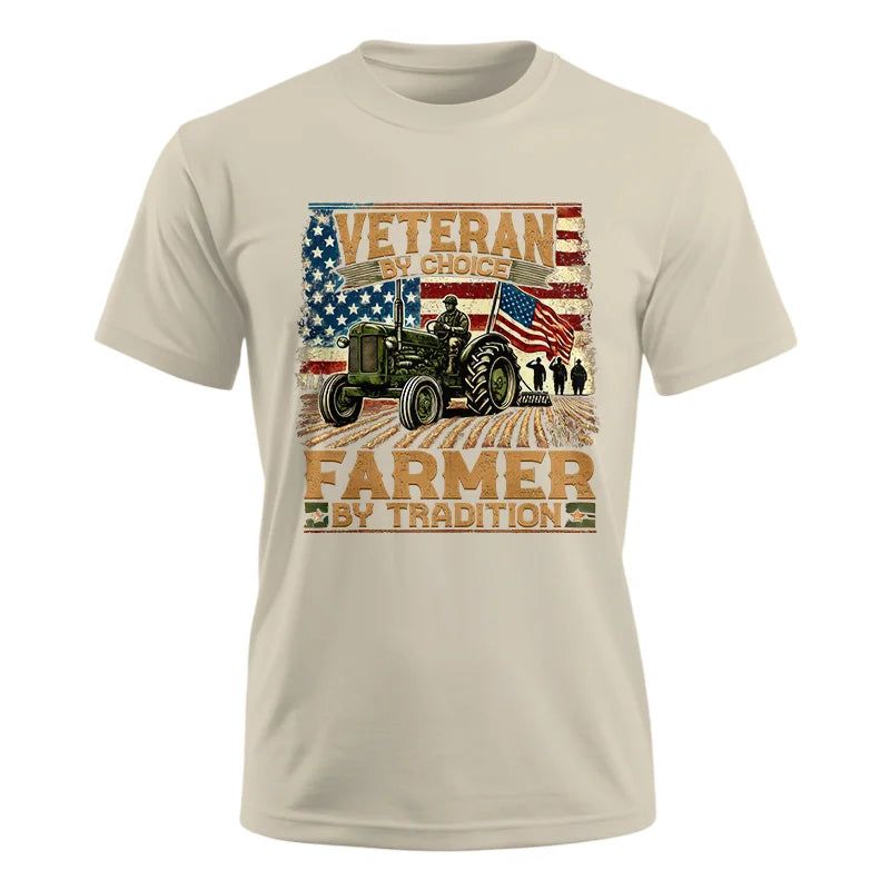 Image of Veteran Farmer Veteran By Choice_Farmer By Tradition - Unisex Ultra Cotton Tee