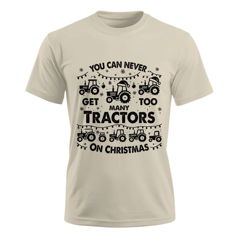 Image of You Can Never Get Too Many Tractors On Christmas - Unisex Ultra Cotton Tee