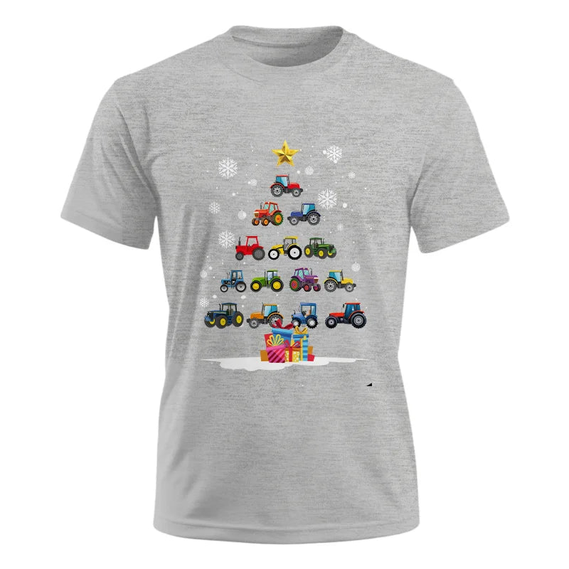 Christmas Tractor Tree - Unisex Ultra Cotton Tee