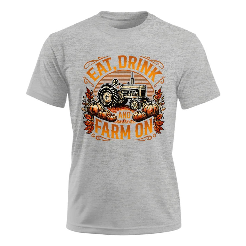 Eat Drink and Farm On 2 - Unisex Ultra Cotton Tee