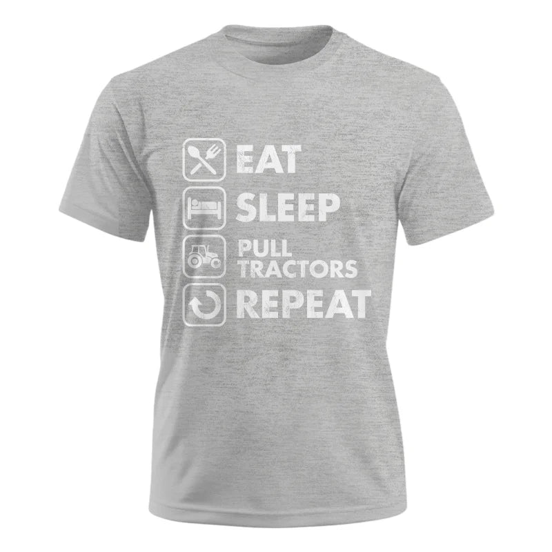 Eat Sleep Pull Tractors Repeat - Unisex Ultra Cotton Tee