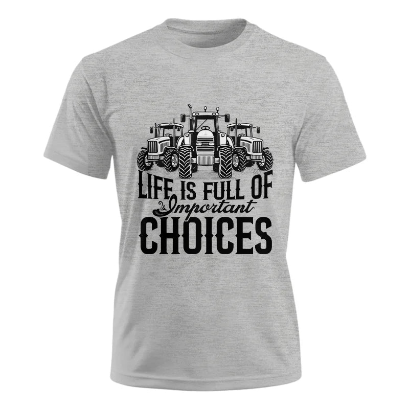 Image of Life Is Full Of Important Choices 2 - Unisex Ultra Cotton Tee