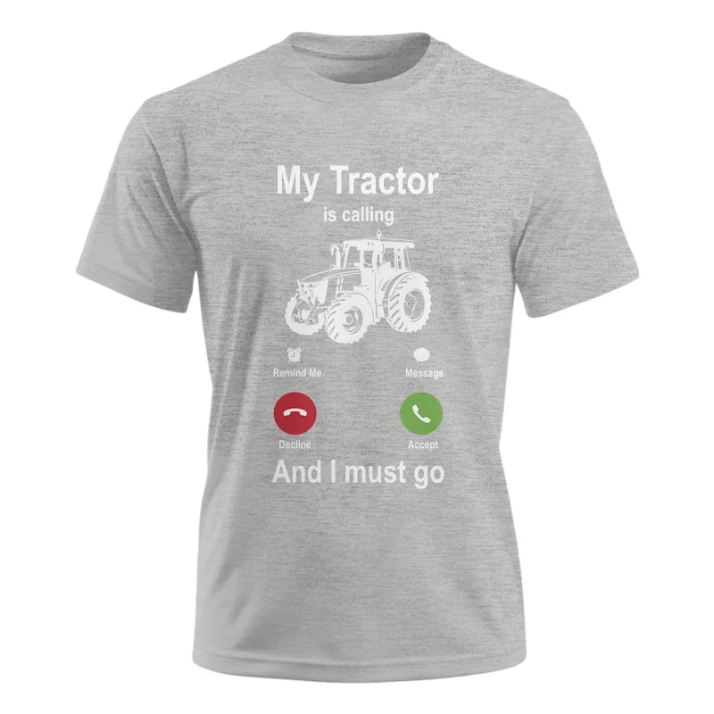 Image of My Tractor Is Calling - Unisex Ultra Cotton Tee