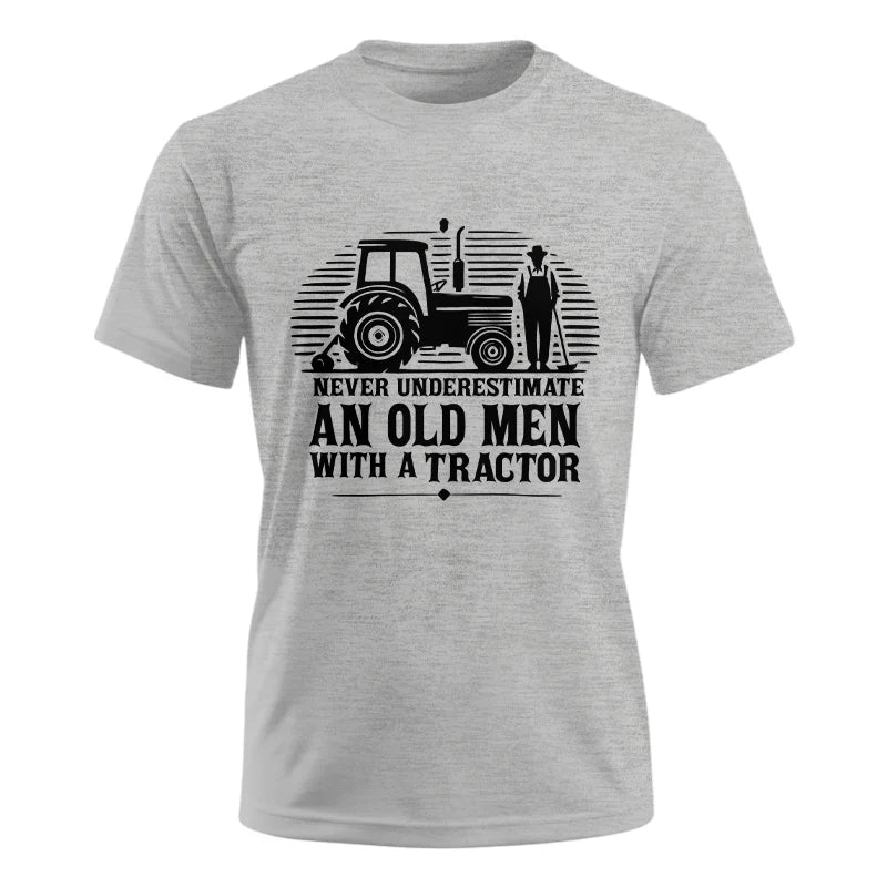 Image of Never Underestimate An Old Men With A Tractor - Unisex Ultra Cotton Tee