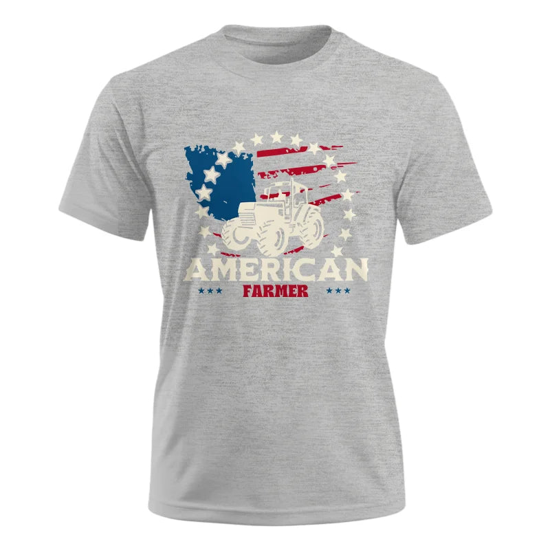 Proud To Be An American Farmer Citizen Veteran - Unisex Ultra Cotton Tee