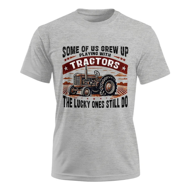 Image of Some Of Us Grew Up Playing With Tractors 2 - Unisex Ultra Cotton Tee