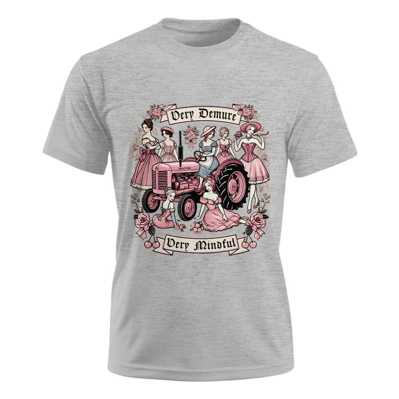 Image of Very Demure Very Mindful Tractor - Unisex Ultra Cotton Tee