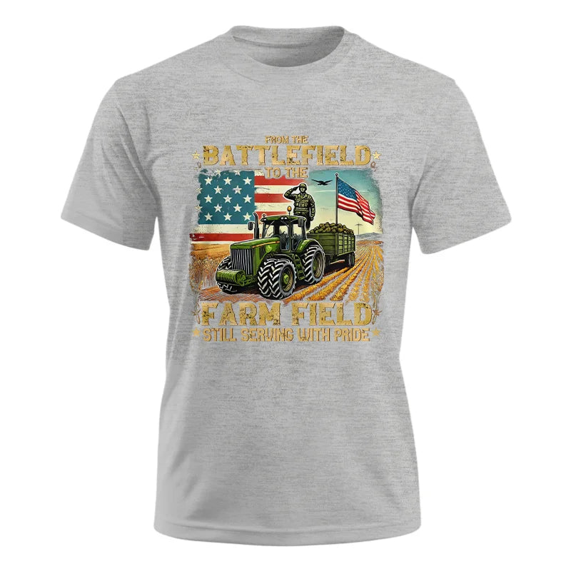 Veteran Farmer From The Battlefield To The Farm Field 2 - Unisex Ultra Cotton Tee