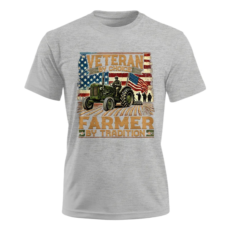 Veteran Farmer Veteran By Choice_Farmer By Tradition - Unisex Ultra Cotton Tee