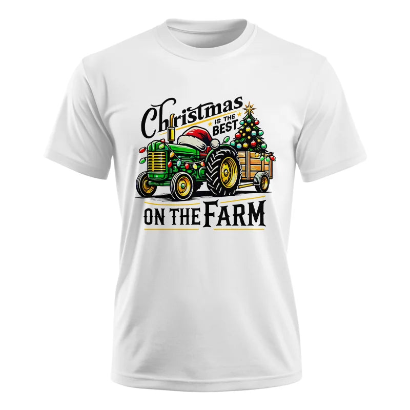 Christmas Is The Best On The Farm 3 - Unisex Ultra Cotton Tee