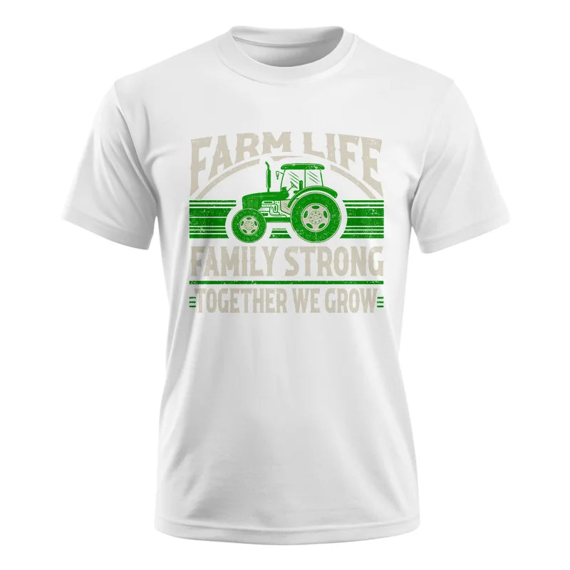 Image of Farm life Family Strong_Together We grow - Unisex Ultra Cotton Tee