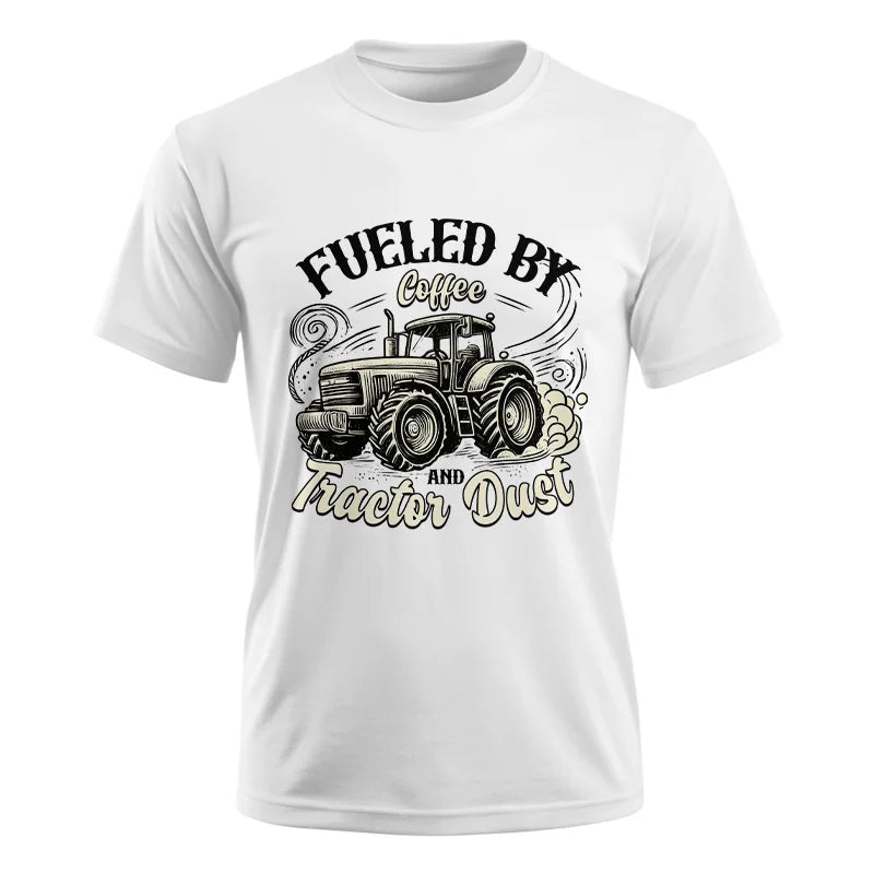 Image of Fueled By Coffee And Tractor Dust 2 - Unisex Ultra Cotton Tee