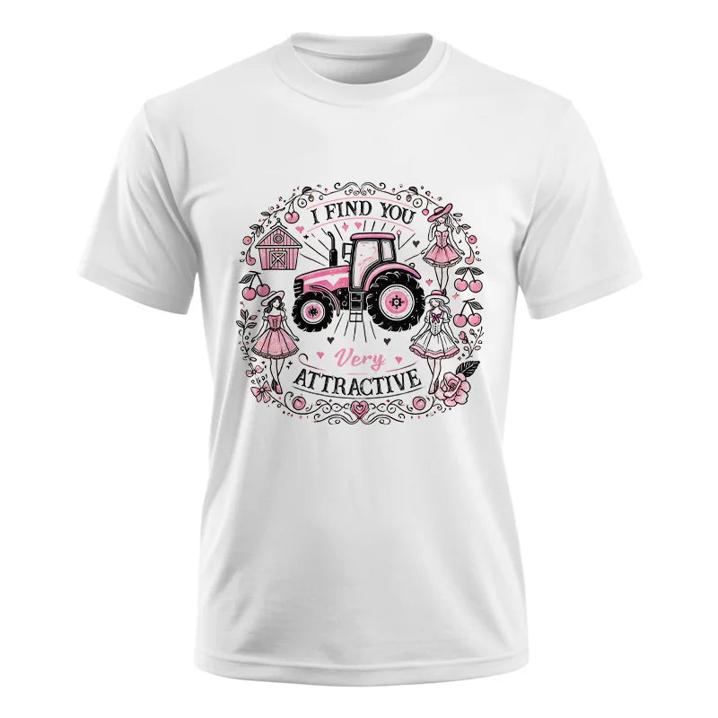 I Find You Very Attractive Pink Cherry - Unisex Ultra Cotton Tee