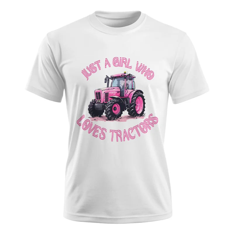 Just A Girl Who Loves Tractors 1 - Unisex Ultra Cotton Tee