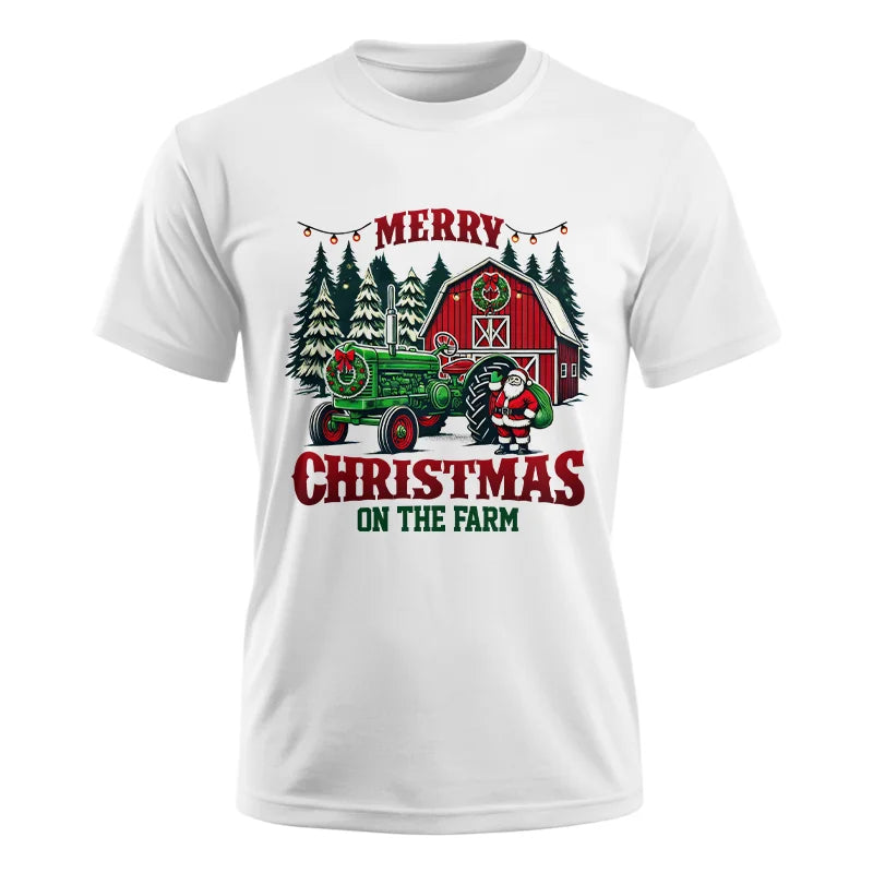 Merry Christmas On The Farm 3 - Unisex Ultra Cotton Tee