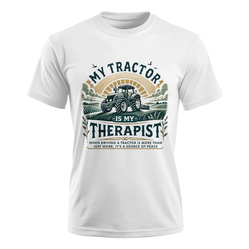 My Tractor Is My Therapist - Unisex Ultra Cotton Tee