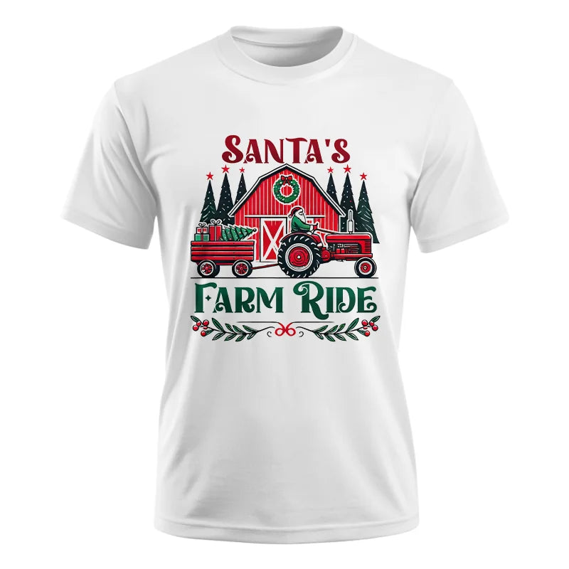 Image of Santa's Farm Ride 1 - Unisex Ultra Cotton Tee