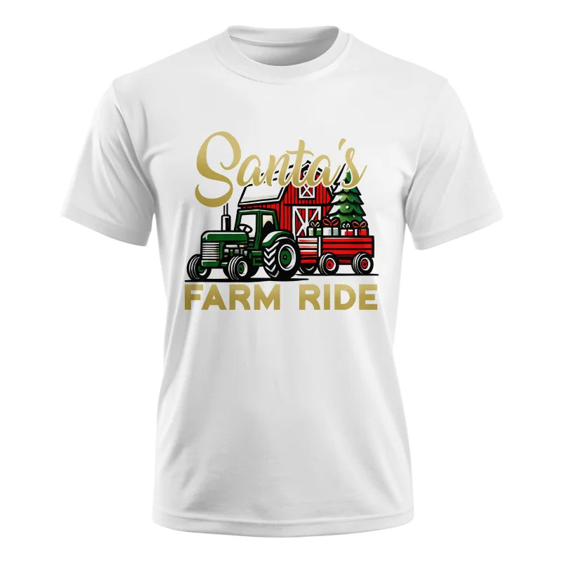 Image of Santa's Farm Ride 2 - Unisex Ultra Cotton Tee