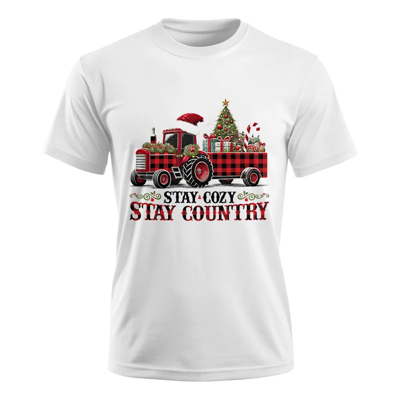 Image of Stay Cozy Stay Country - Unisex Ultra Cotton Tee