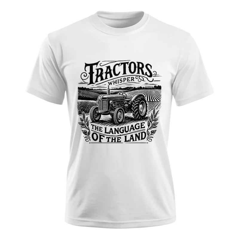 Image of Tractors Whisper The Language Of The Land 1 - Unisex Ultra Cotton Tee