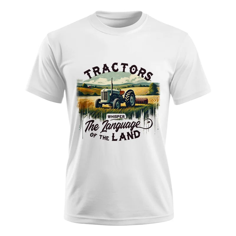 Image of Tractors Whisper The Language Of The Land 2 - Unisex Ultra Cotton Tee