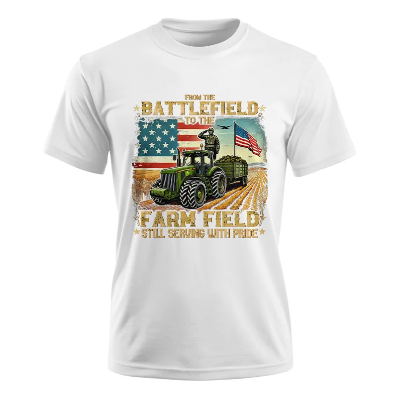 Veteran Farmer From The Battlefield To The Farm Field 2 - Unisex Ultra Cotton Tee