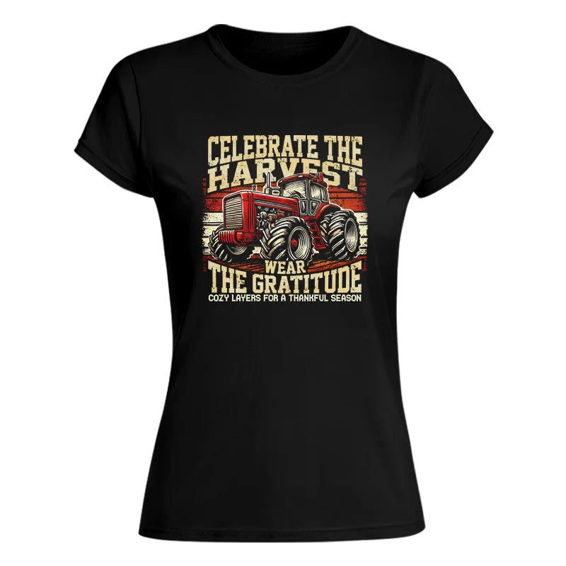 Celebrate the Harvest Wear the Gratitude - Women's Softstyle Tee