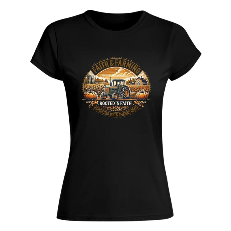 Image of Faith And Farming 1 - Women's Softstyle Tee