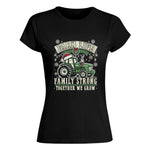 Farm Life Family Strong Together We Grow - Women's Softstyle Tee