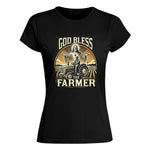 God Bless The Farmer 1 - Women's Softstyle Tee