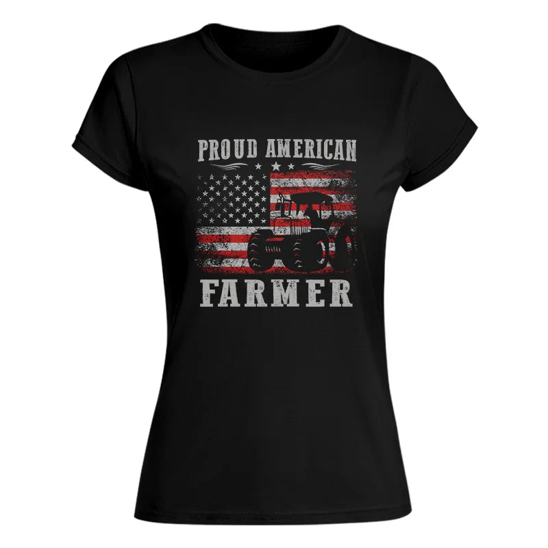 Proud American Farmer - Women's Softstyle Tee