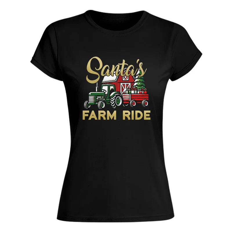 Santa's Farm Ride 2 - Women's Softstyle Tee