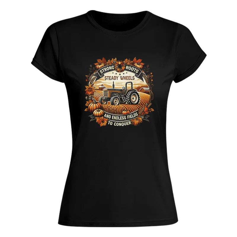 Image of Thanksgiving Farmer Endless Fields To Conquer 1 - Women's Softstyle Tee