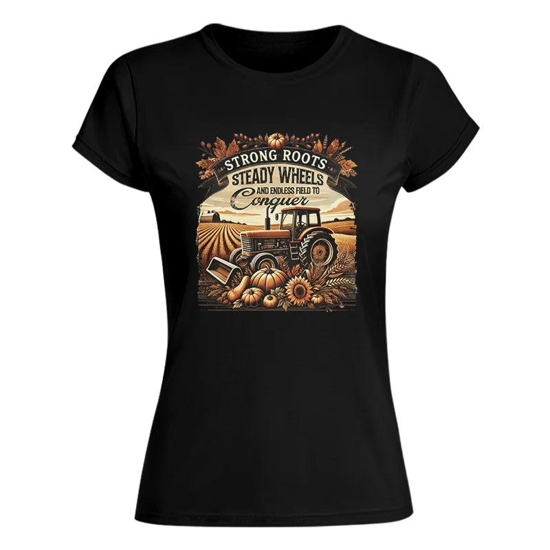 Thanksgiving Farmer Endless Fields To Conquer 2 - Women's Softstyle Tee