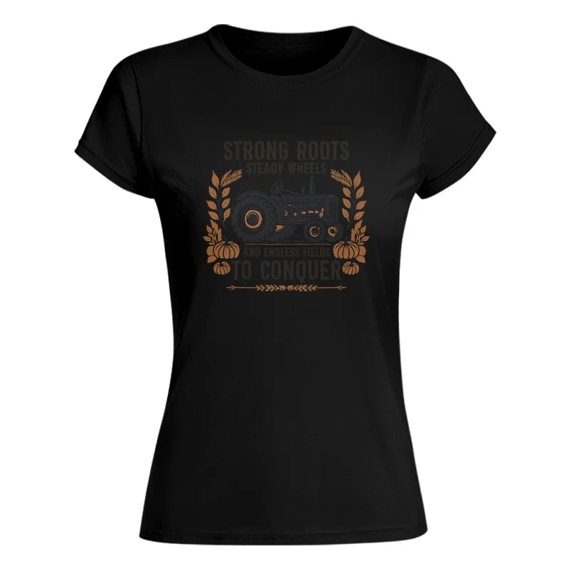 Thanksgiving Farmer Endless Fields To Conquer 5 - Women's Softstyle Tee