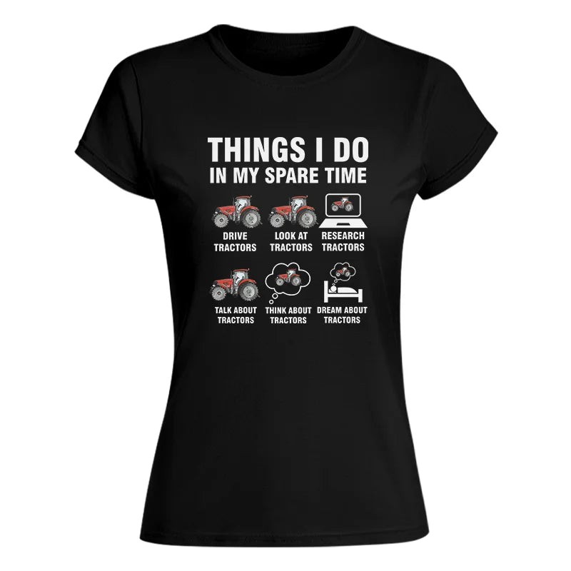 Image of Things I Do In My Spare Time - Women's Softstyle Tee