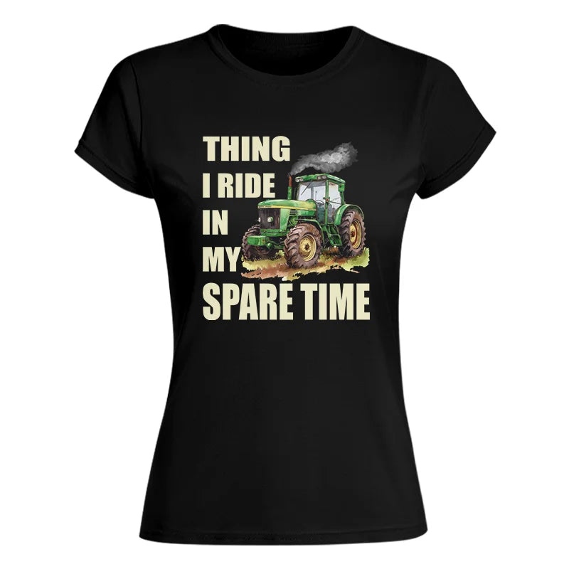 Image of Things I Ride In My Spare Time 1 - Women's Softstyle Tee