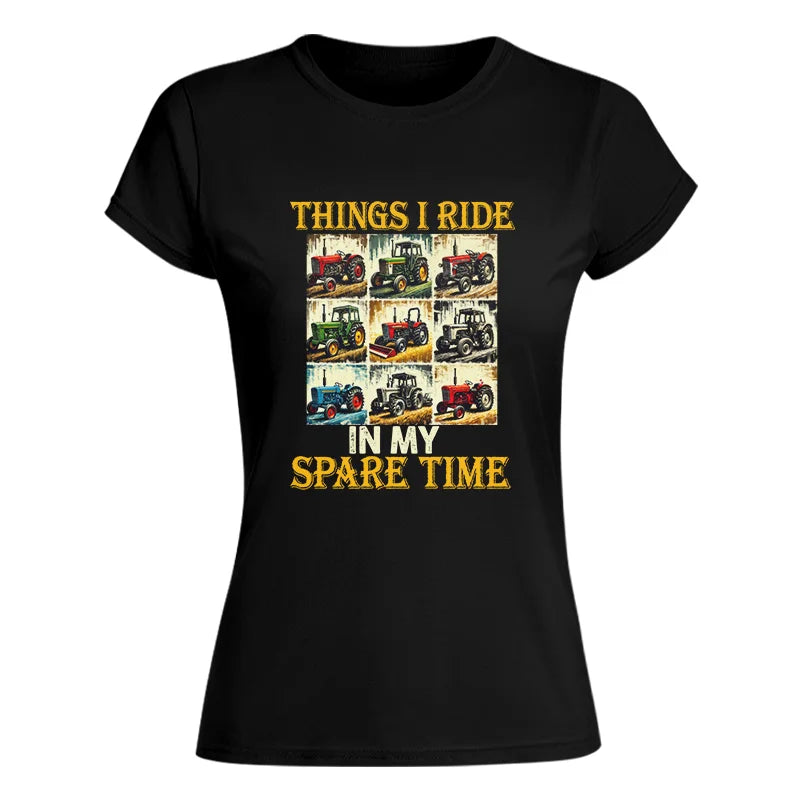 Things I Ride In My Spare Time 2 - Women's Softstyle Tee