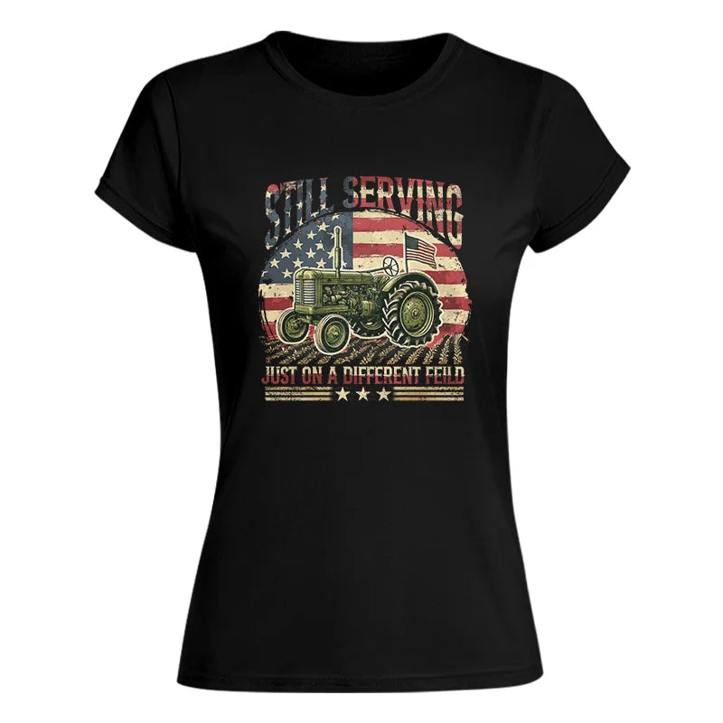 Veteran Farmer Still Serving 10 - Women's Softstyle Tee