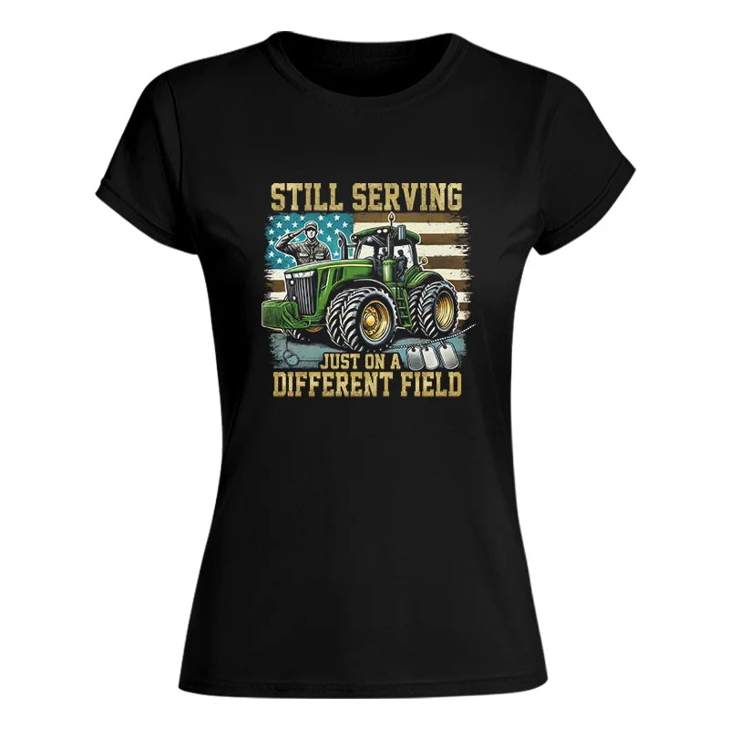 Veteran Farmer Still Serving 3 - Women's Softstyle Tee