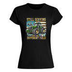 Veteran Farmer Still Serving 3 - Women's Softstyle Tee