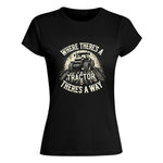 Where There's A Tractor There's A Way 3 - Women's Softstyle Tee