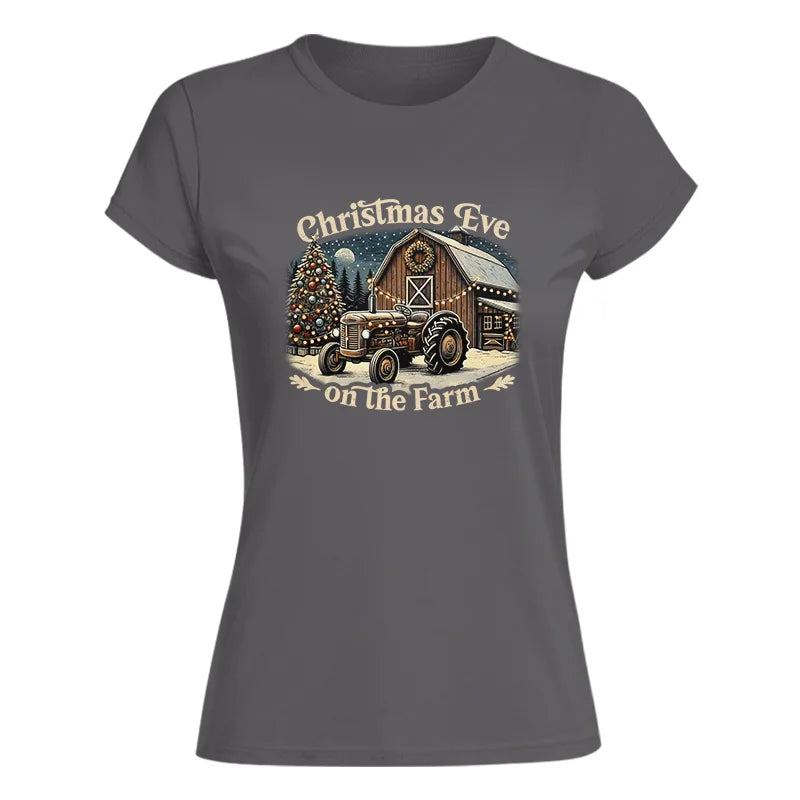 Image of Christmas Eve On The Farm 2 - Women's Softstyle Tee