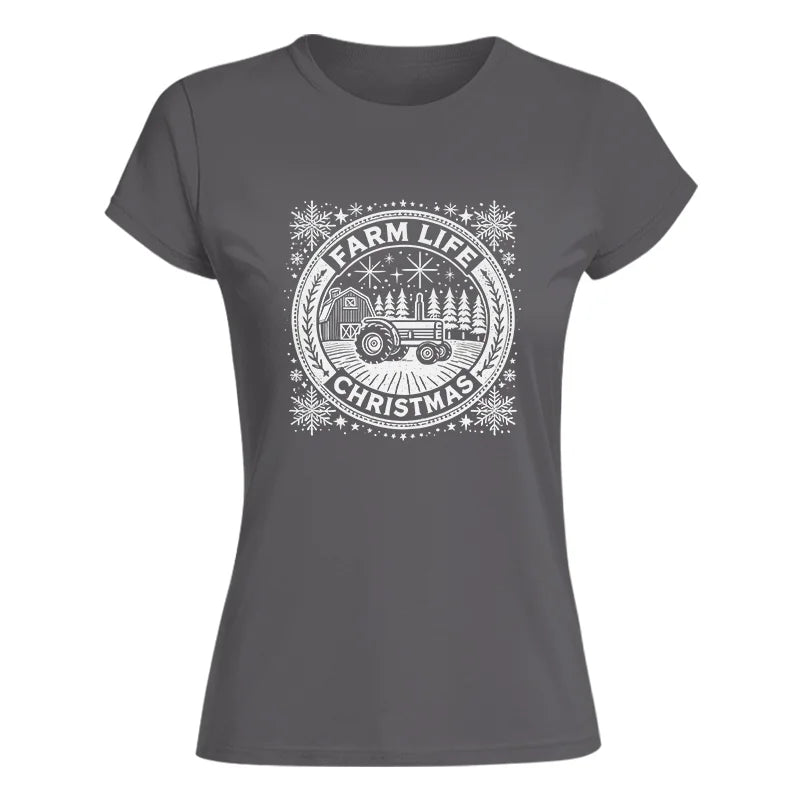 Farm Life Christmas 2 - Women's Softstyle Tee