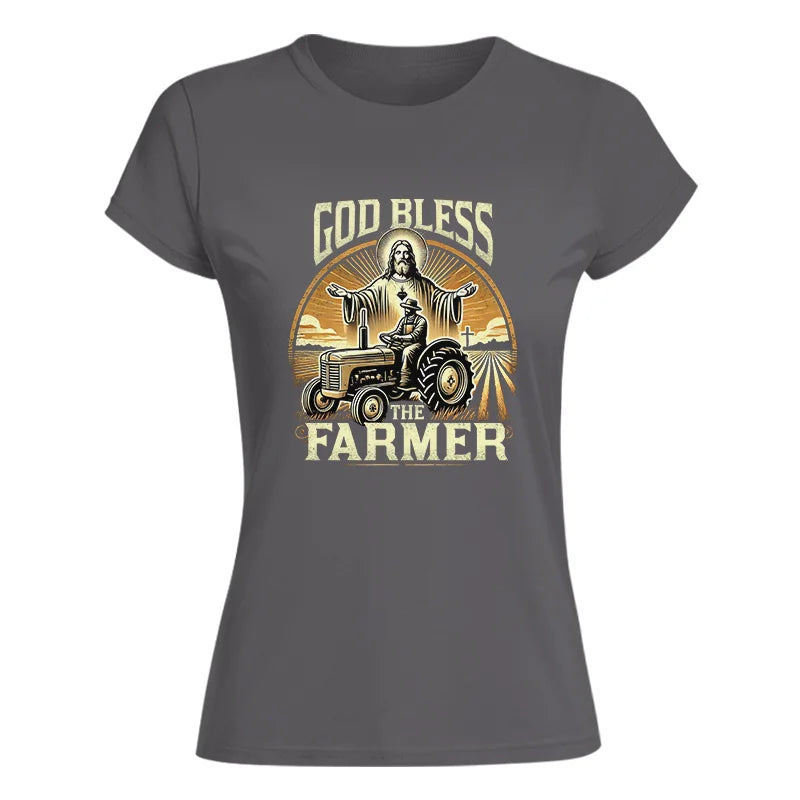 God Bless The Farmer 1 - Women's Softstyle Tee